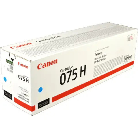 Toner Canon 075H / CRG-075HC Cyan do drukarek (Oryginalny) [2.5k]